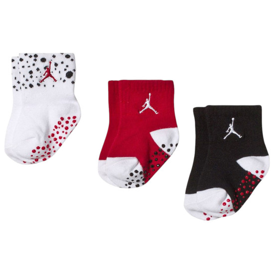 Jordan Βρεφικές κάλτσες Cement Grip Quarter Grippy Socks 3 pairs